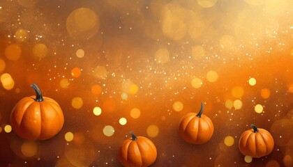 orange october halloween magic or thanksgiving glitter birthday background