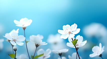 Fototapeta premium Spring background, green natural rustic background