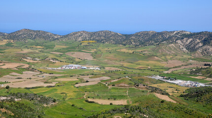 Fototapeta na wymiar Landscape of Kyrenia city countryside, Cyprus