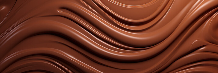 Chocolate swirl background