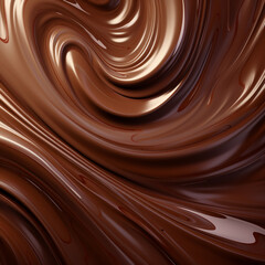 Chocolate swirl background