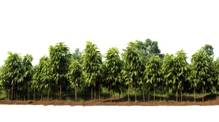 Fototapeta premium A photo of Agroforestry Crops