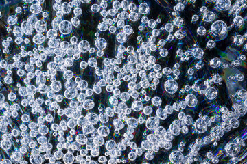 The Background With Bubbles Is Holographic