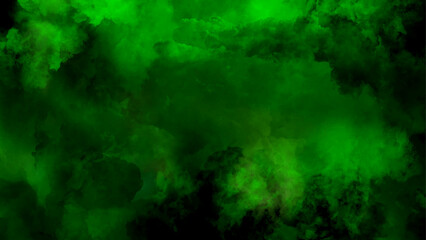Black green abstract pattern watercolor background. abstract grunge texture. green background. dark green watercolor texture.