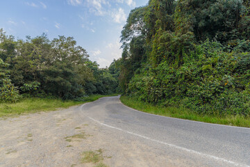 Provincial route 338 near Villa Nougues in the province of Tucuman in Argentina.