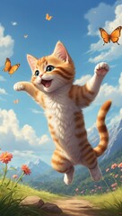 Fototapeta premium Fantastic cute animal