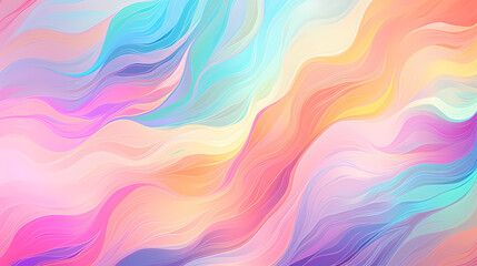 Obraz premium Rainbow gradient abstract colorful watercolor background