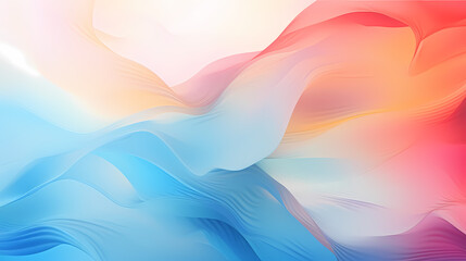 Obraz premium Rainbow gradient abstract colorful watercolor background