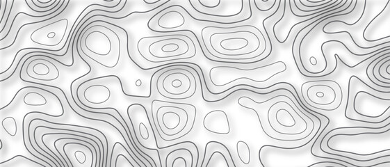 pattern with lines. topographic map seamless pattern. abstract topography vector background. seamless pattern