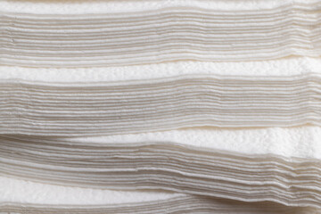 close up, new cellulose paper napkins