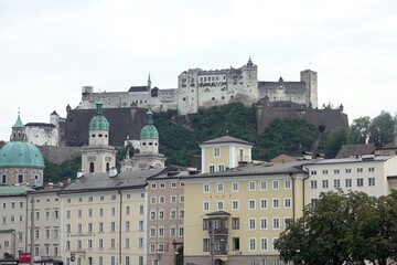 Fototapeta premium Festung Hohensalzburg in Salzburg