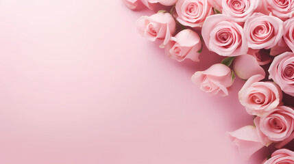 women's day background, floral border background