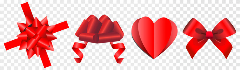 List&oacute;n, mo&ntilde;o y coraz&oacute;n, color rojo para san Valent&iacute;n, 14 de febrero y d&iacute;a de la mam&aacute;