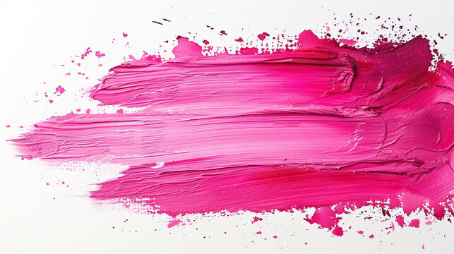 Abstract Pink Paint Brush Stroke Graphic by Vect_King · Creative