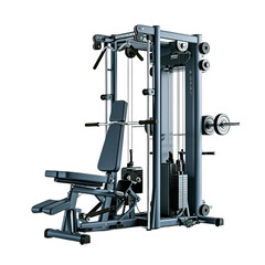 Gym Machine With Bench and Weight Machine