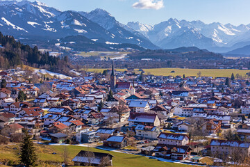 Burgberg - Allgäu - Ortsansicht - Alpen