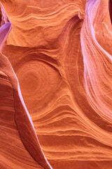 Antelope Canyon Warm Hues and Rock Patterns, Arizona