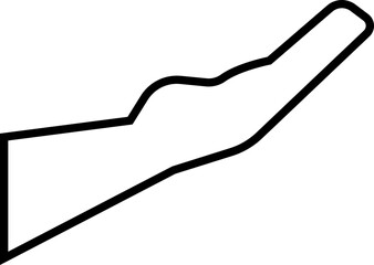 Hand gestures line icon. Included, fingers interaction, pinky swear, forefinger point, greeting, pinch, hand washing, emojis, gestures, stickers, emoticons black vector isolated transparent background