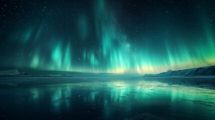 Gazing at the mesmerizing Northern Lights dancing across the Arctic sky