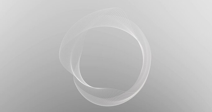 curved wavy lines tech futuristic motion background. dynamic abstract line waving loop line. Metaverse Abstract Seamless wave abstract lines stream 4K background loop