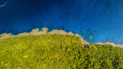 Landscapes of Fiji with remote islands in the Lau Archipelago 