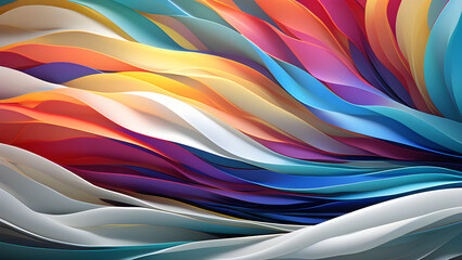 colorful waves