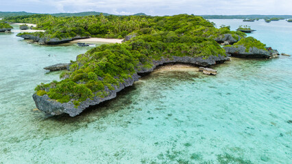 Remote beaches in Fiji