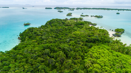 Fulaga lagoon in Fiji's remote Southern islands