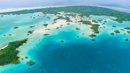 Fulaga lagoon in Fiji's remote Southern islands