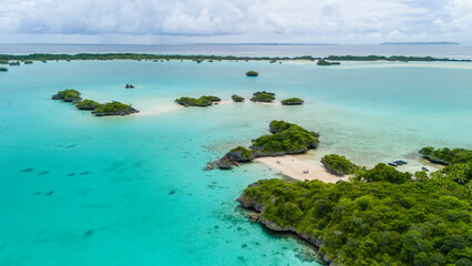 Fulaga lagoon in Fiji's remote Southern islands