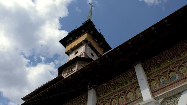 Sapanta Orthodox Church Tower, Maramures, Romania