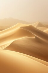 Fototapeta na wymiar Subtle beige and sandy textures depict the alluring mystery of a vast desert landscape