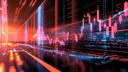 Use of powerful imagery and narrative strategies to illustrate the effects of macroeconomic trends and geopolitical events on international stock markets