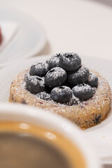 cookies with blueberries