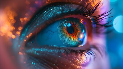 Colorful Emotions: Vibrant Spectrum Reflecting Mood Swings | Ultra Realistic 8K | AdobeStock