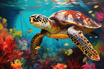 Meeresschildkr&ouml;te