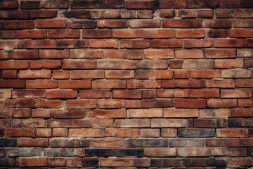 Obraz premium Red brick wall texture background