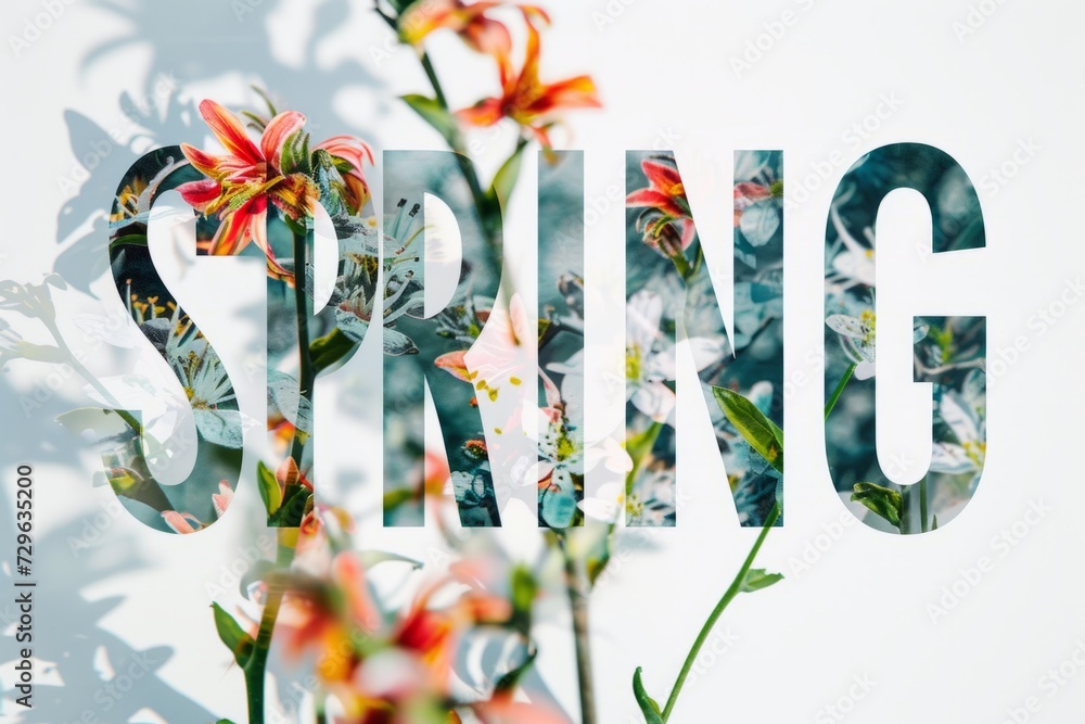Poster double exposure of 