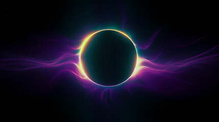 Obraz premium Space galaxy background, 3D illustration of nebulae in the universe