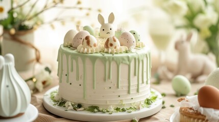  a close up of a cake with green icing and bundt bundt bundt bundt bundt bundt bundt bundt bundt bundt bundt bundt bundt bundt bundt bundt bundt bundt bundt bundt bundt bundt bun. - obrazy, fototapety, plakaty