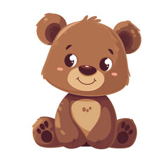 Obraz na płótnie Canvas teddy bear cartoon isolated