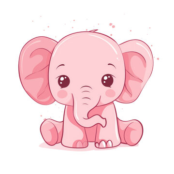 pink elephant baby