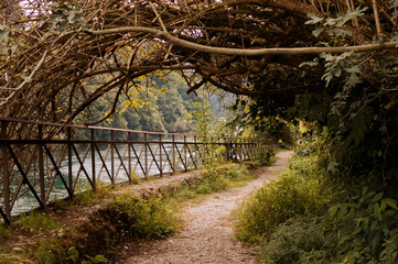 Landscape along the Naviglio Martesana in Trezzo sull'Adda.