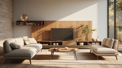Embrace minimalist living with sleek furniture, clean lines, and uncluttered surfaces