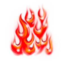airbrush flamming blaze airbrush vintage style for background or tshirt airbrush art, Y2k or bootleg graffiti street wear theme