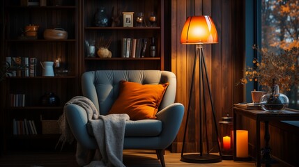 Layer lighting with table lamps, floor lamps, and overhead fixtures for ambiance