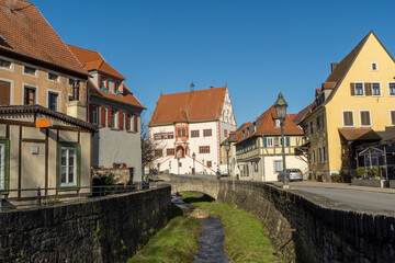 Obraz premium Town house of the german city called Dettelbach