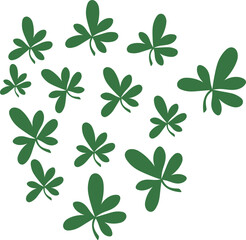 Clover Leaves St Patricks Day Irish