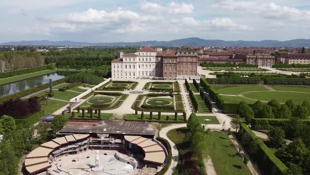 Garden  Venaria Reale - tourin - Piedmont - Italy