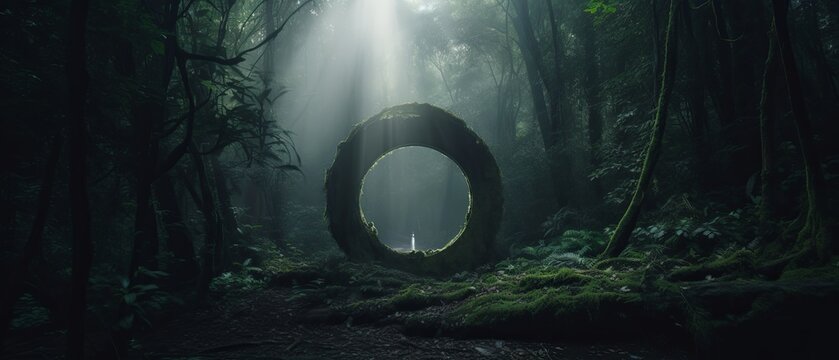 Enchanted Emerald Haven: A Verdant Symphony of Nature in the Heart of the Forest